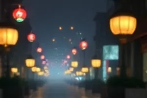 荒野中矗立的信号电塔与天线